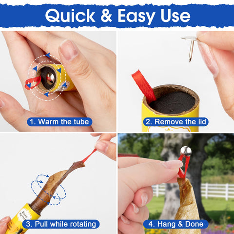 Stingmon roll-based setup demonstrates easy deployment with no odor.