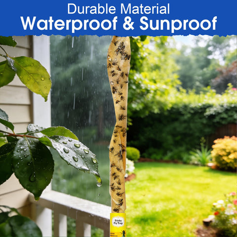 Stingmon waterproof adhesive suits indoor and outdoor placement in any weather.
