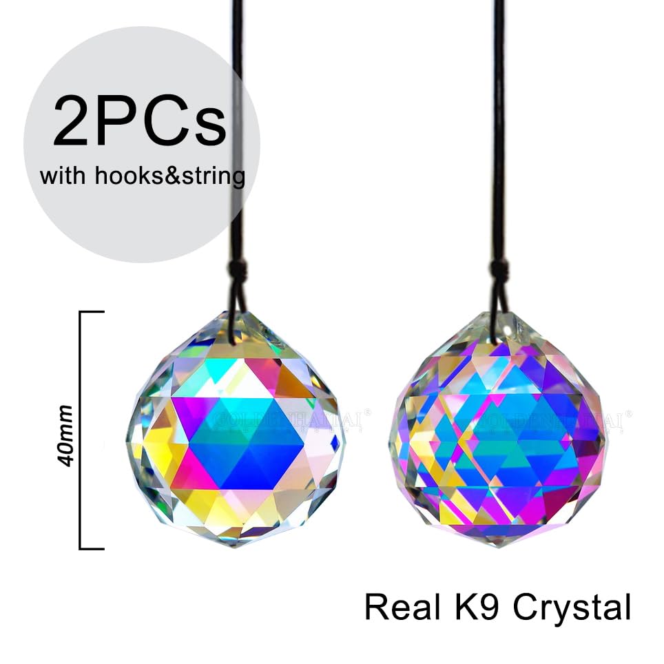 Stino Ball ABColor prism decor on porch adding color to outdoor space