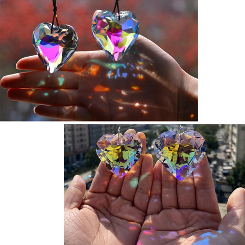 Stino sunlight rainbow display when prisms catch direct sun
