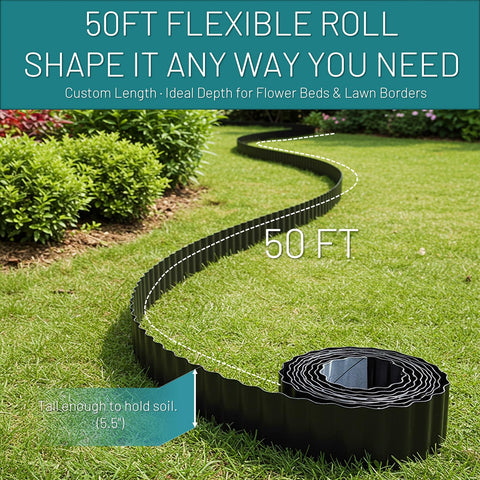 STIRLINGEAR flexible border bending along a curved path for customized layouts.