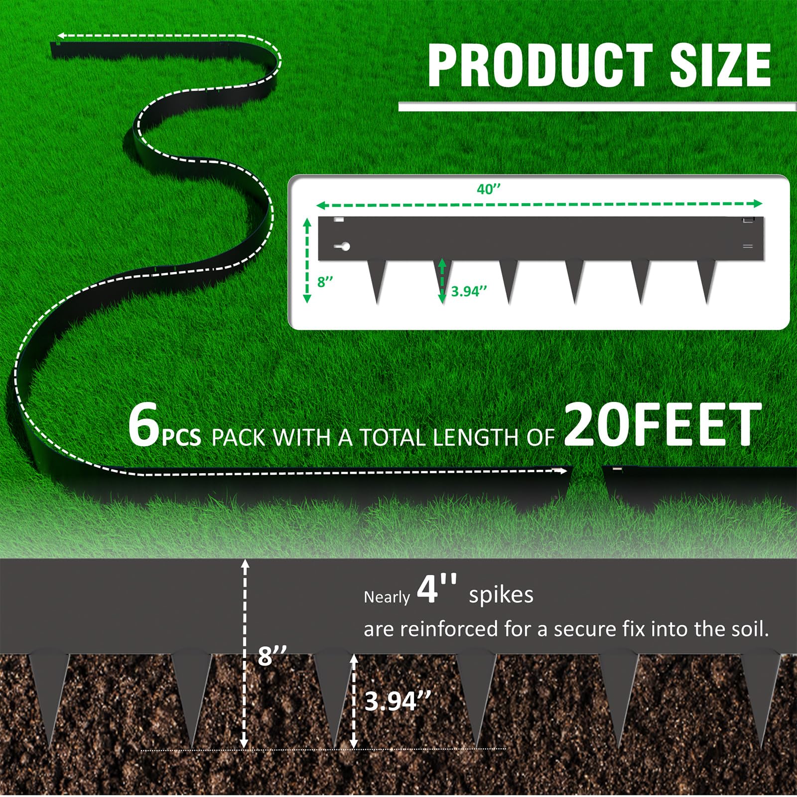 STIRLINGEAR interlocking teeth close-up shows quick, secure install.