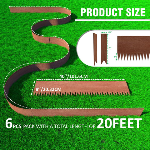 STIRLINGEAR six-stake kit ready for quick edging installation