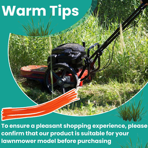 Stitokg high-density, hardened line supports reliable mowing across terrains.