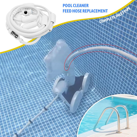 Smooth swivels on STIVELC G5 hose reduce tangling during cleaning.