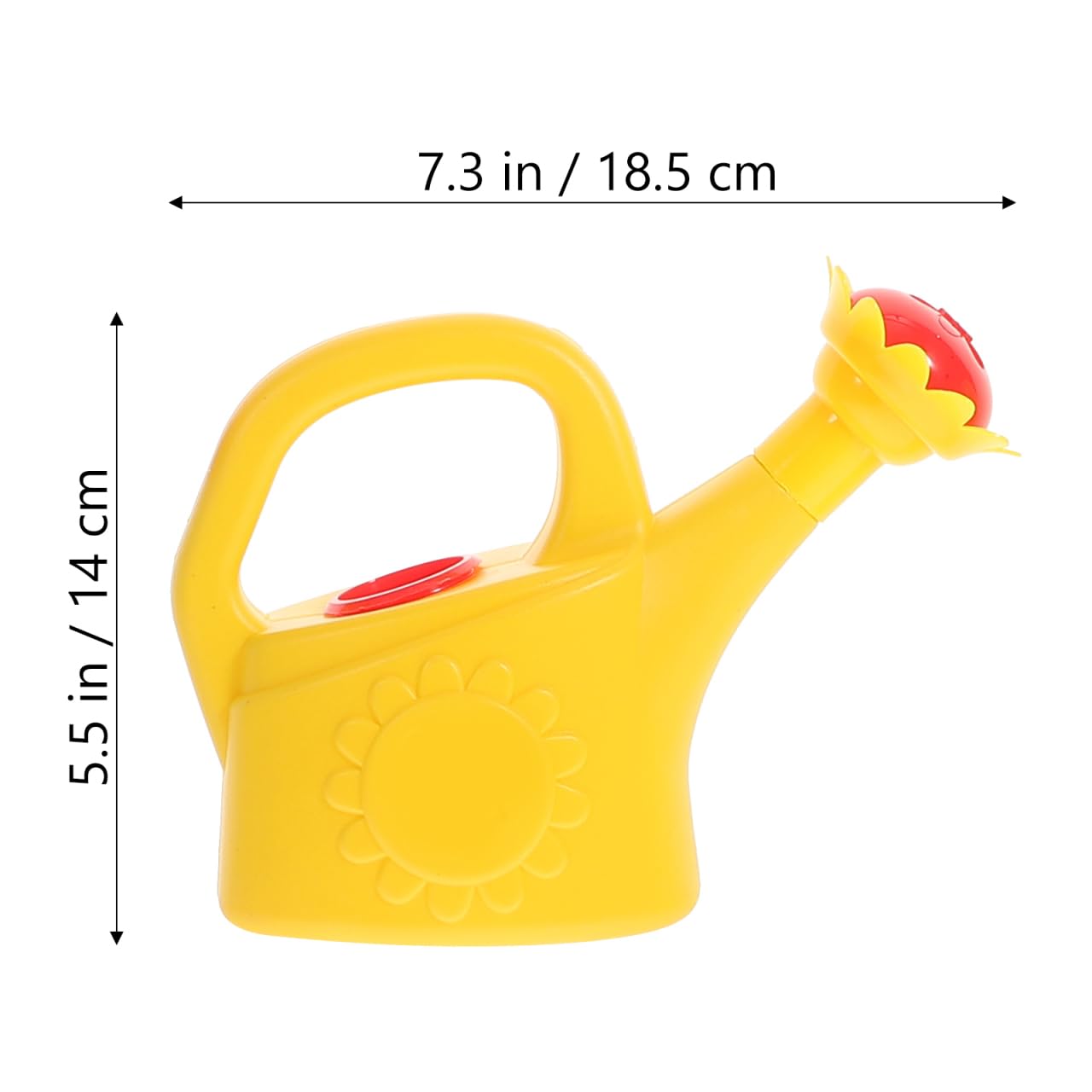 STOBOK easy-grip handle keeps small hands secure while pouring.