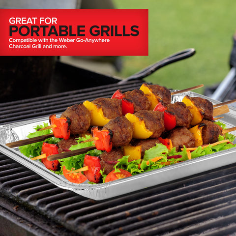 Stock Your Home ready-to-use pan for quick meals.
