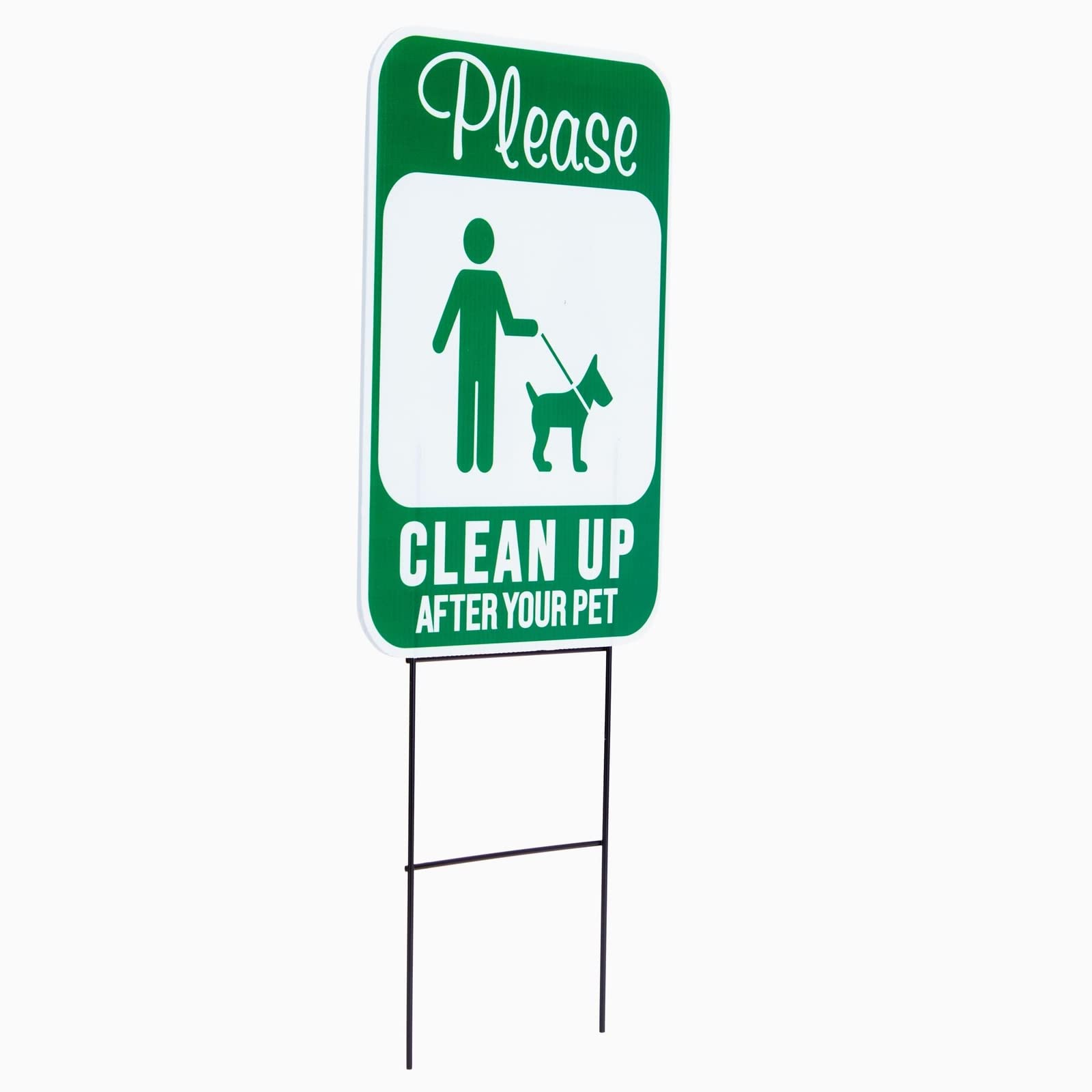 Stockroom Plus yard sign visibility from multiple angles improves noticeability.