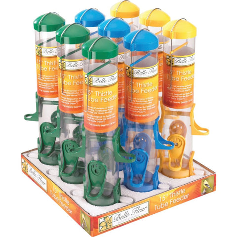 Stokes Select thistle feeder durable polycarbonate construction resists wear
