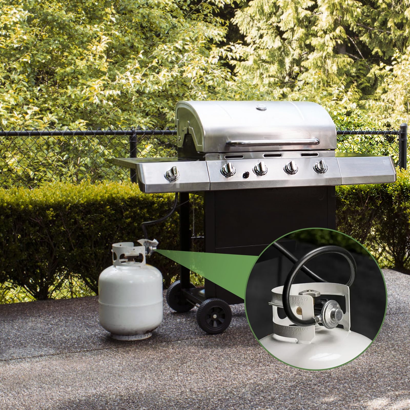 Stolora adapter demonstrates universal QCC1 compatibility with portable appliances.