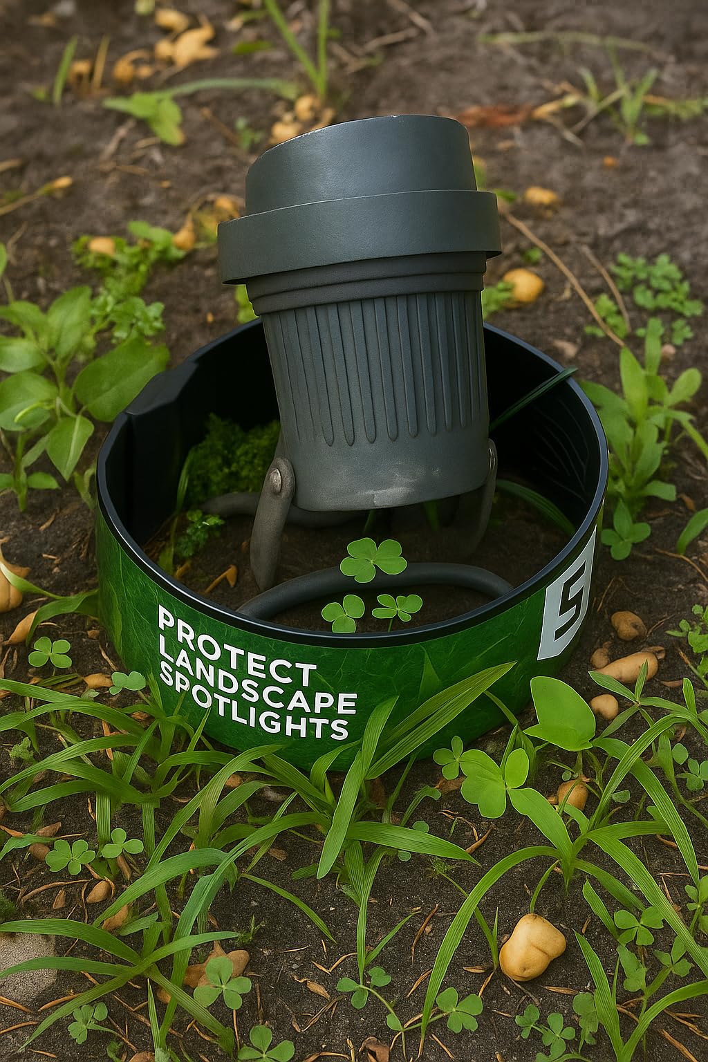 Stoneking Armor easy push-in installation around roots and buried lines.
