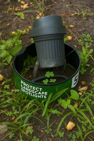 Stoneking Armor easy push-in installation around roots and buried lines.