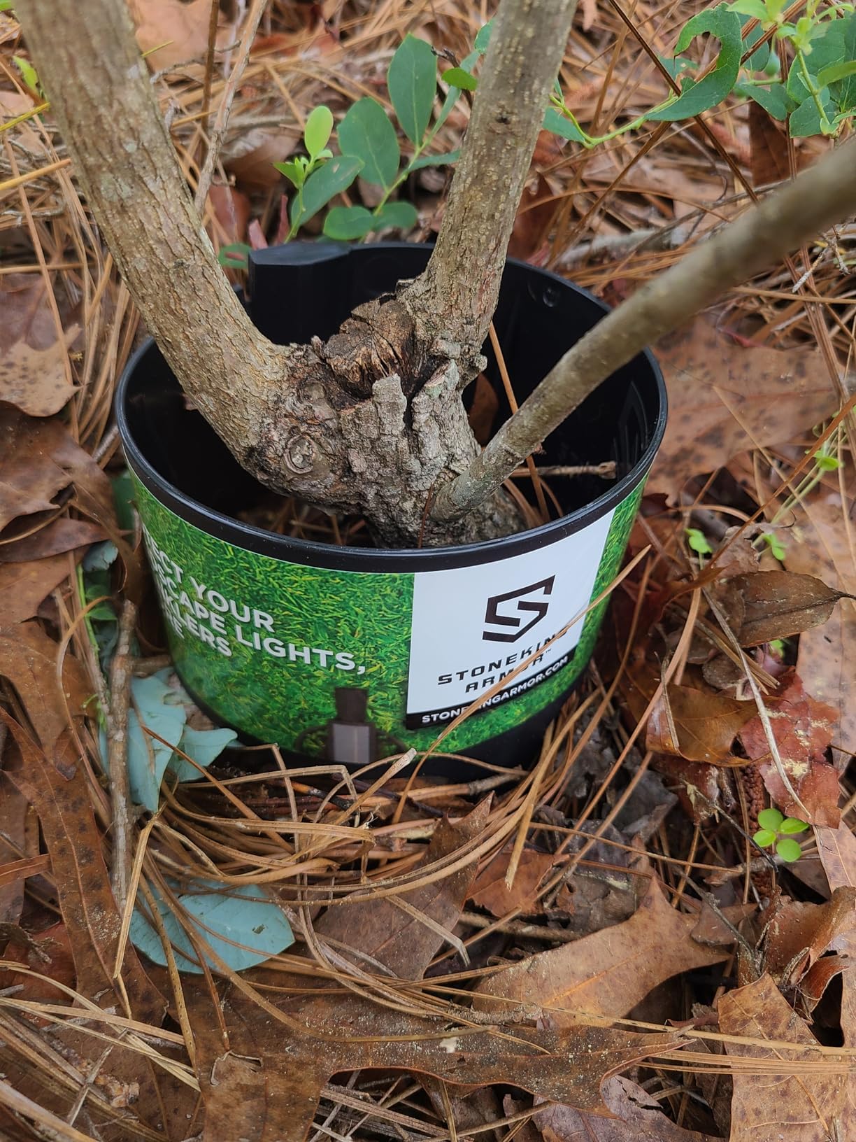 Stoneking Armor extends protection for tent stakes and outdoor decor.