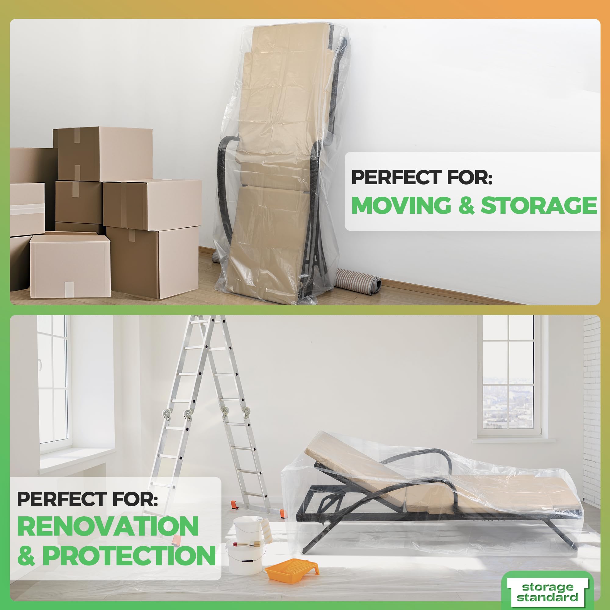 Storage Standard two-pack provides budget-friendly protection.