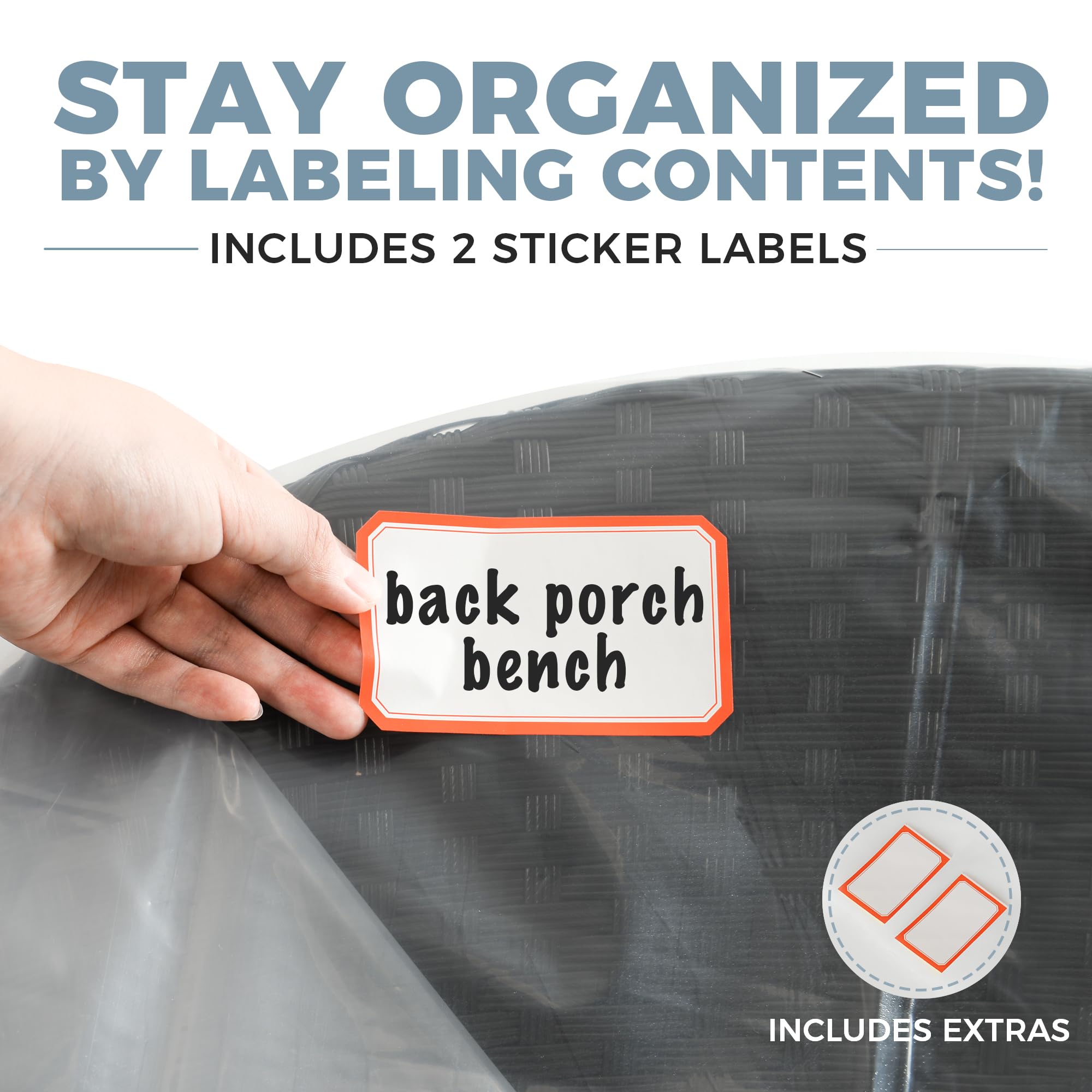 Storage Standard two-pack bag set streamlines seasonal furniture protection.