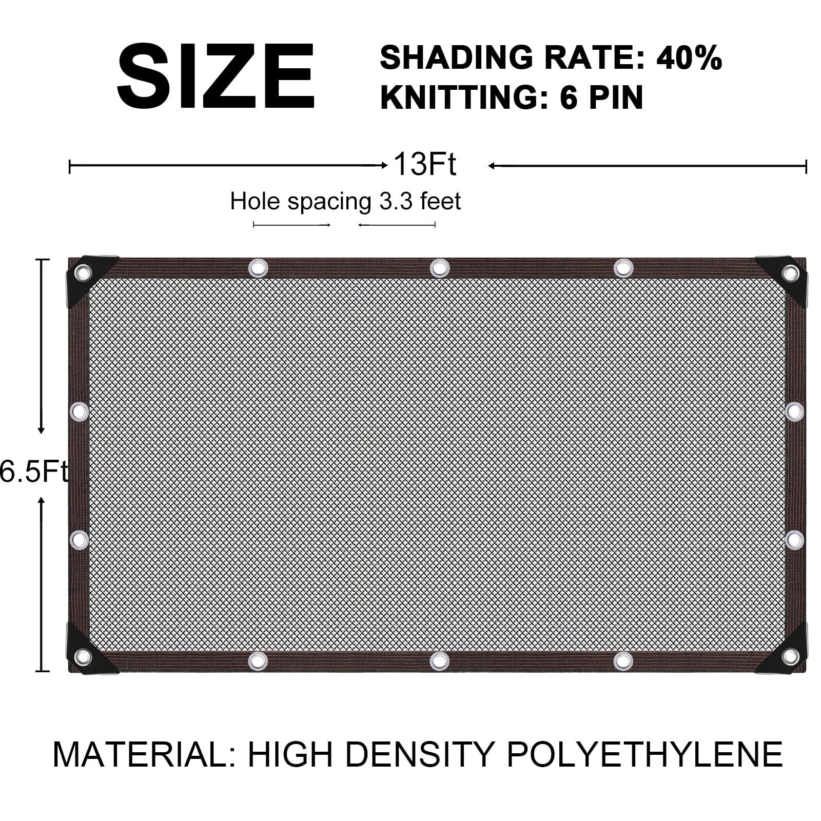 Storystore 40% shade cloth in greenhouse setup balances light and temperature for seedlings.