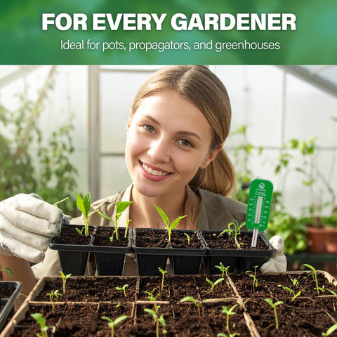 STOWBERRY easy-read display supports quick checks, saving time during busy garden days.