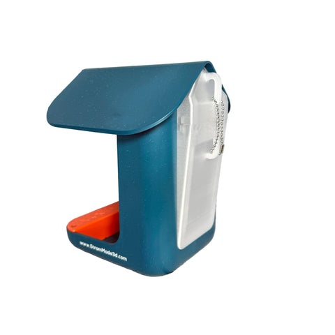 StramMade Bird Buddy back door panel in transparent color, durable replacement.