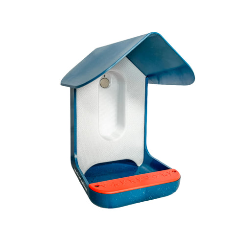 StramMade front panel for Bird Buddy feeder with snug fit and clear visibility