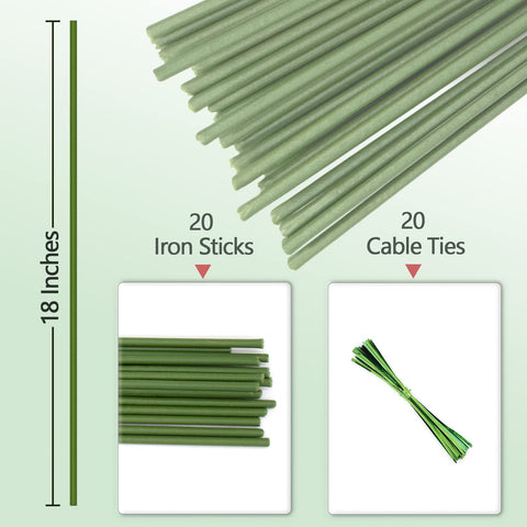 Stroller bendable design helps shape plant growth for a neat look