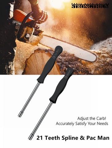 Strongthium pac-man 308535003 adjuster enables quick carb tweaks.