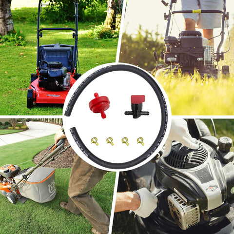 Strongthium packaging shows complete kit content for mowers and engines.