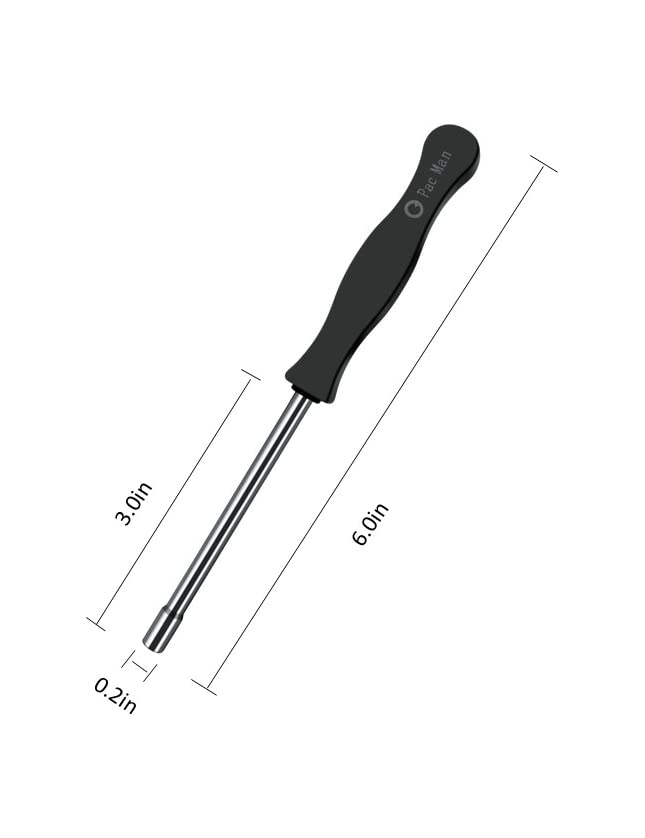 Strongthium splined screwdriver for small engines and weed eaters.