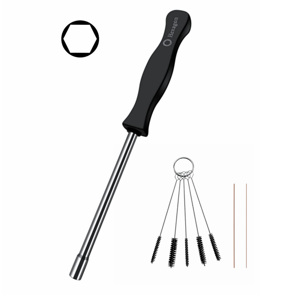 Strongthium hex adjusting tool for Stihl 4mm carb screws, precise tuning.