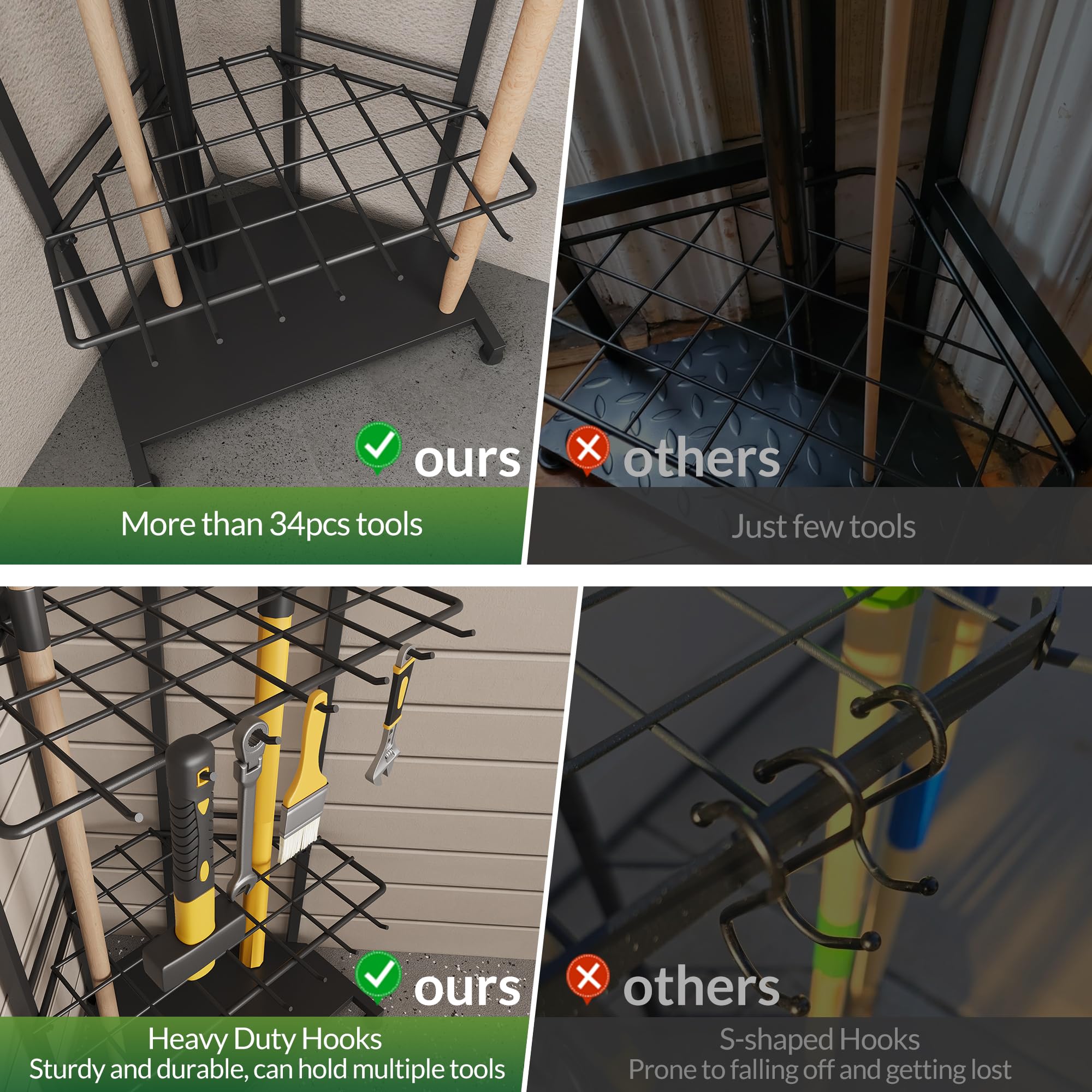 Sttoraboks durable metal construction provides reliable tool storage year-round