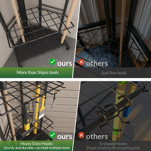 Sttoraboks durable metal construction provides reliable tool storage year-round