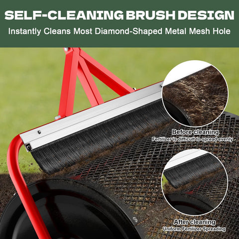 Sturdon brush system keeps the mesh clean for smooth operation