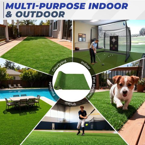 Sturdum pet-friendly turf ideal for dogs and play areas.