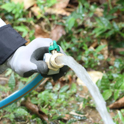 STYDDI brass swivel fitting close-up for quick leak-free hose connections