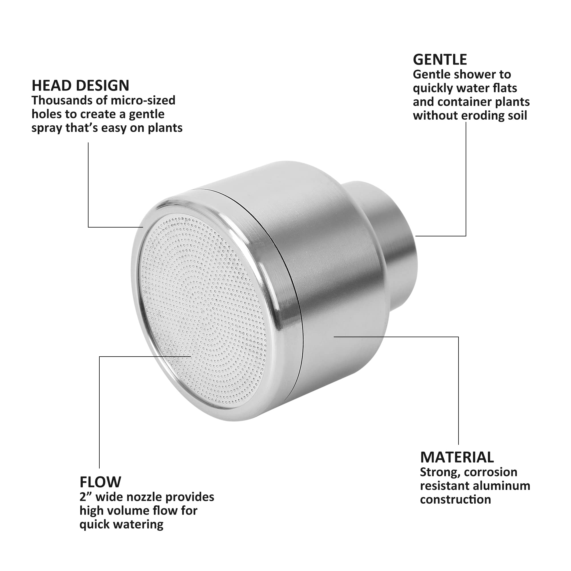 STYDDI wand's built-in ball valve provides easy flow control