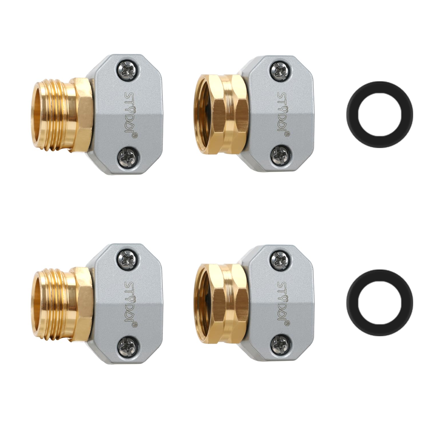 STYDDI female hose connector aluminum for durable, leak-free repairs.