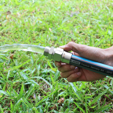 STYDDI high-pressure flow test shows steady water flow