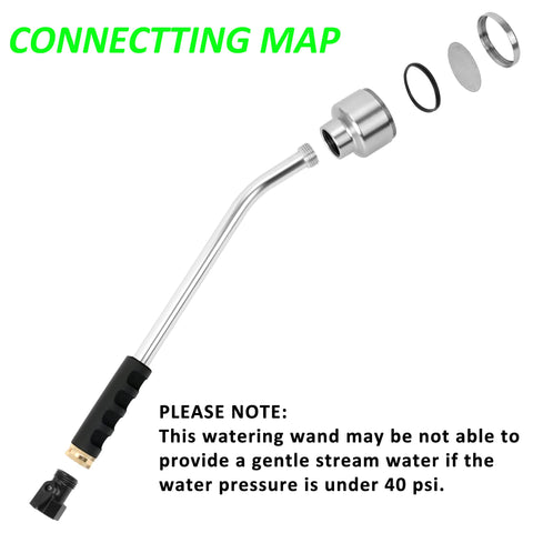 STYDDI aluminum construction keeps wand lightweight yet sturdy