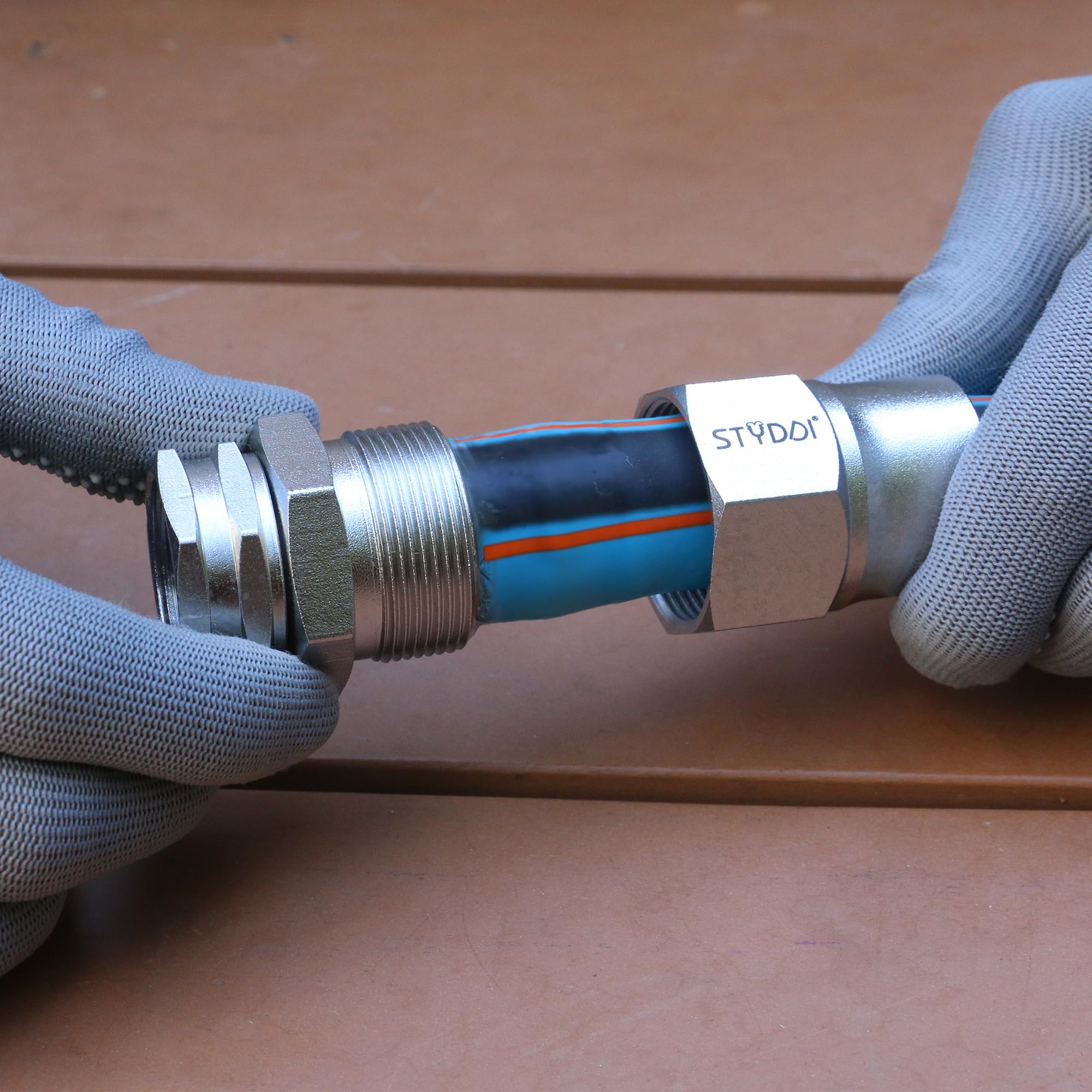 STYDDI male repair connector provides a strong, reliable fit