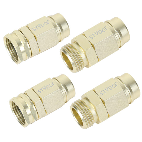 STYDDI metal 5/8-inch hose connector end offering quick field repairs with a durable, leak-free seal.