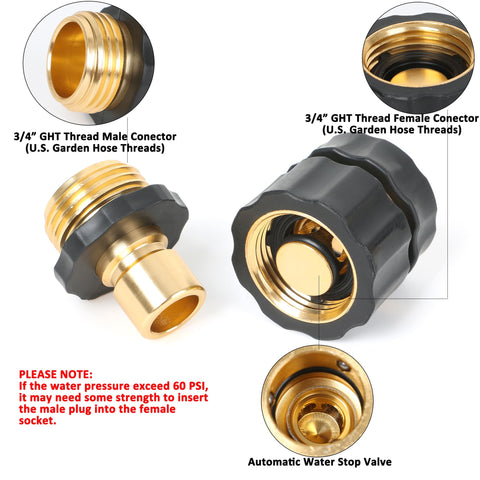 STYDDI rubber-grip fittings offer easy handling during setups.