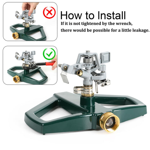 STYDDI stable-base prevents tipping under typical water pressure