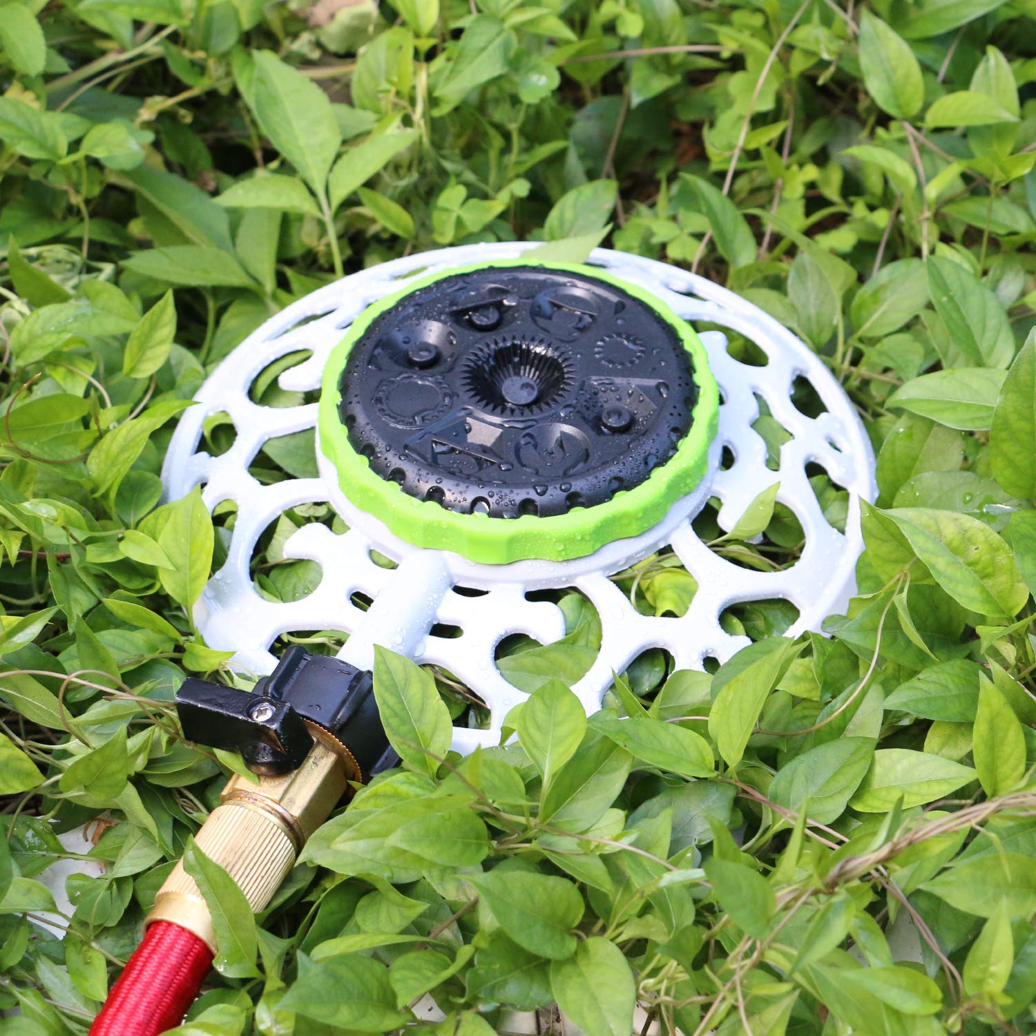 STYDDI Turret Pattern Sprinkler hose attachment convenience for fast relocation.