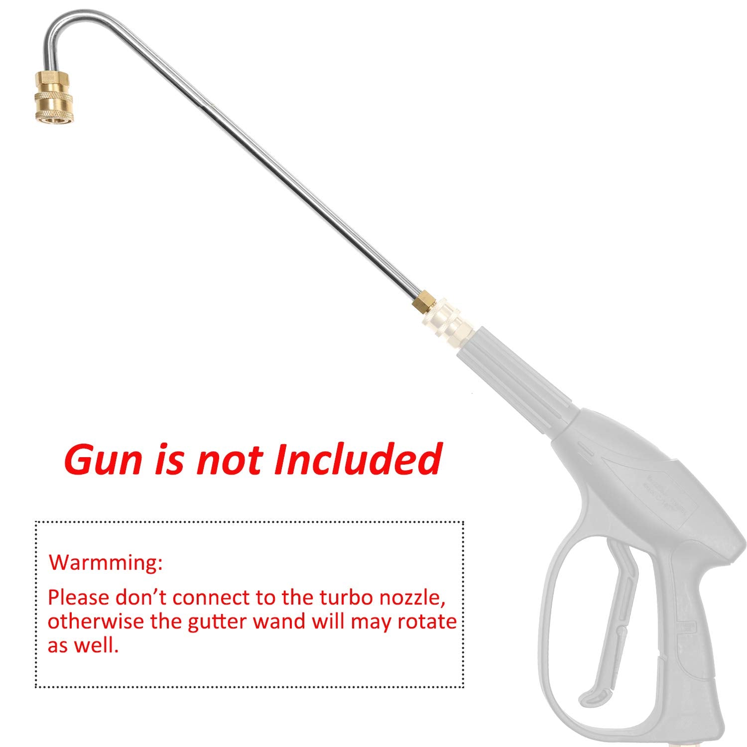 STYDDI wide compatibility with pressure washers and wands for versatility