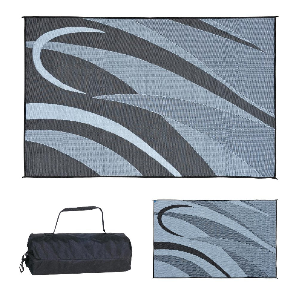 Stylish Camping GA1 rolled mat for compact storage and quick setup.