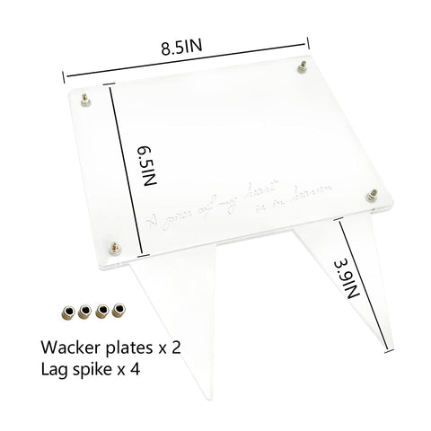 Suaific 5x7 photo area inside frame, easy replacement