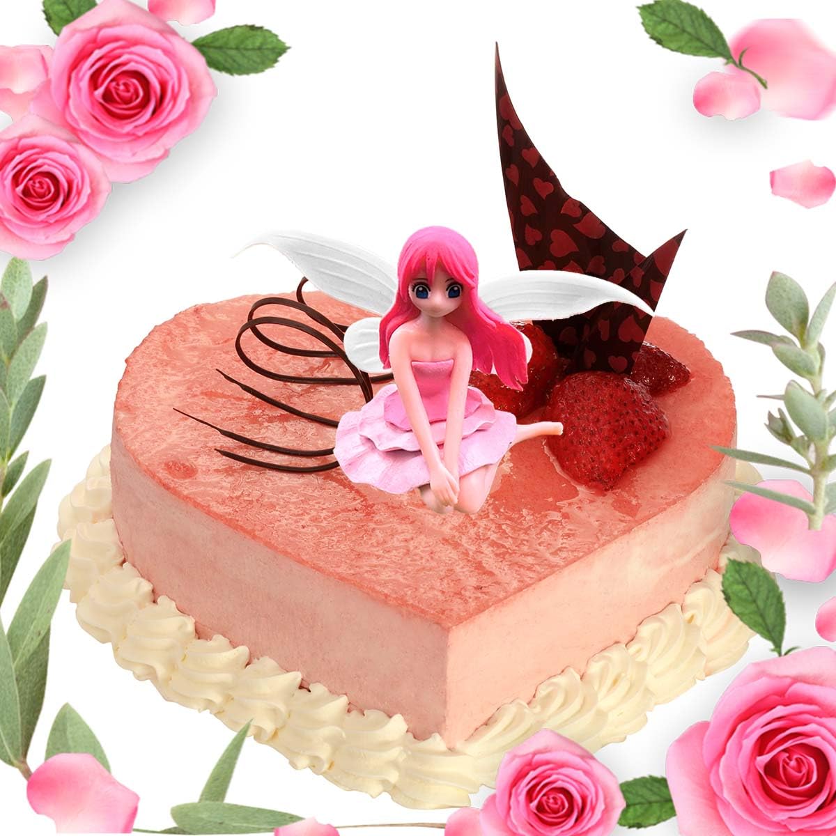 Suartus fairy figurines suitable for fairy gardens, moss landscapes, and terrariums.