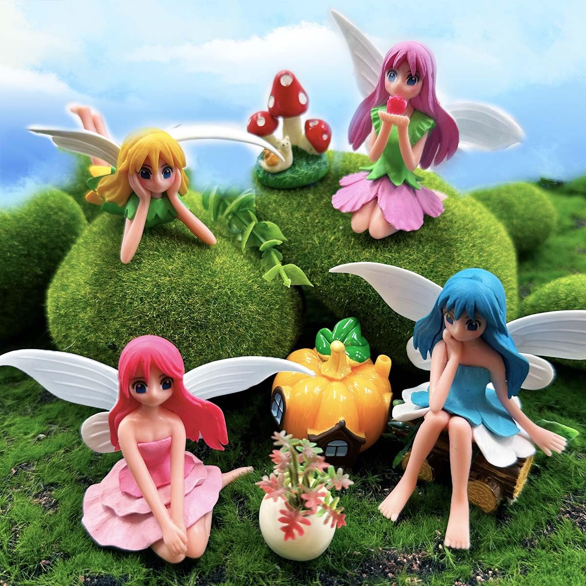 Suartus four-piece fairy set as a thoughtful gift for friends and family.