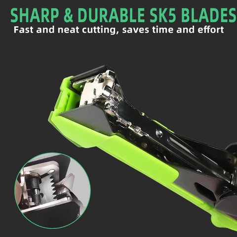 Precision staple slot ensures accurate, visible stapling