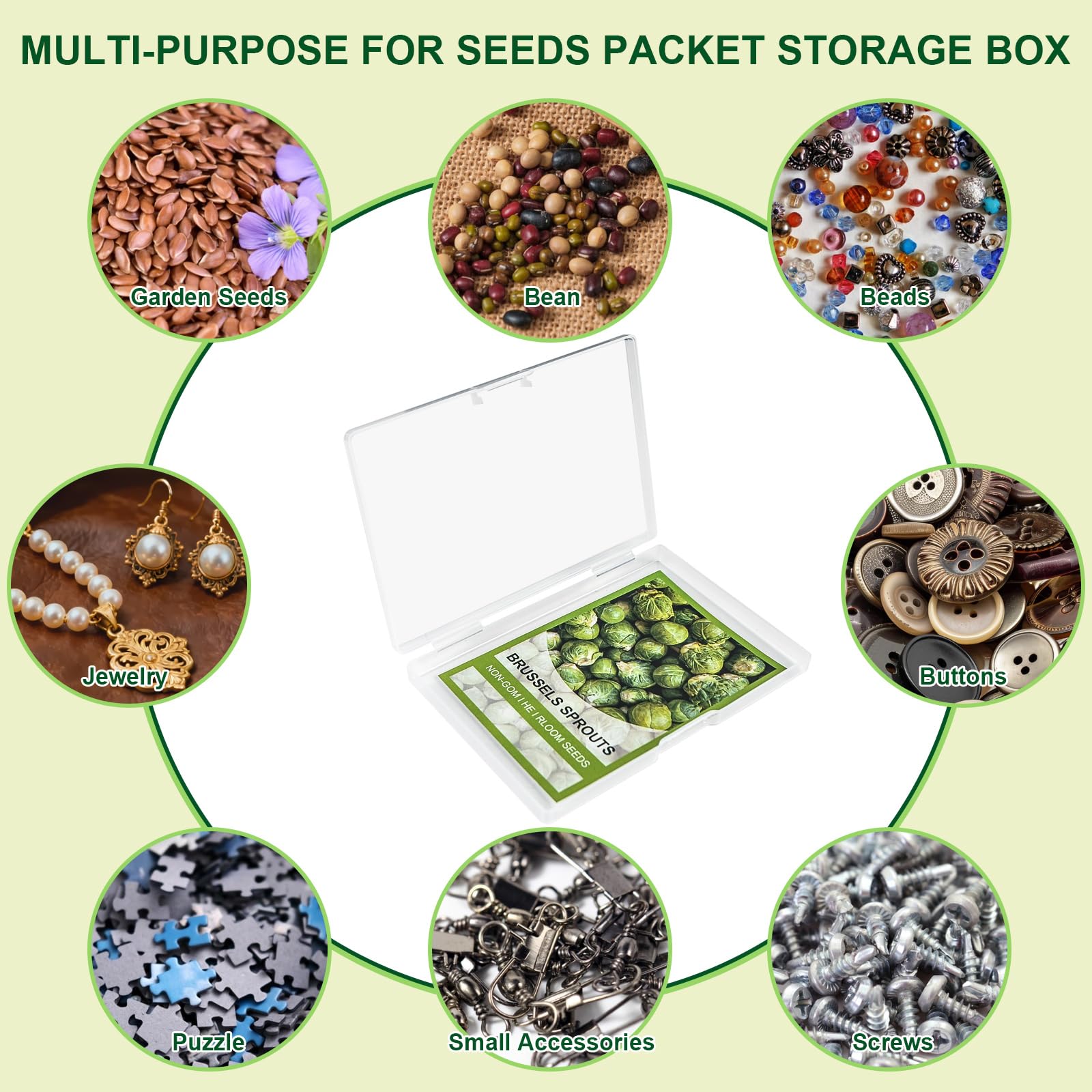 succulentlovers 10 reusable seed envelopes store seeds securely