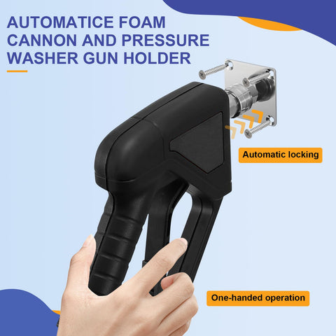 succulentlovers automatic foam cannon mount secures equipment during use